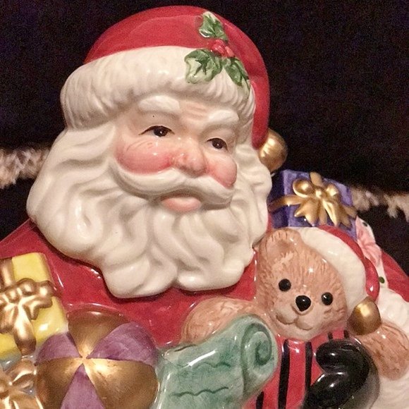 LAST DAY! Final Price- FITZ & FLOYD Vintage Toyland Potpourri/Candy Dish - Picture 2 of 7